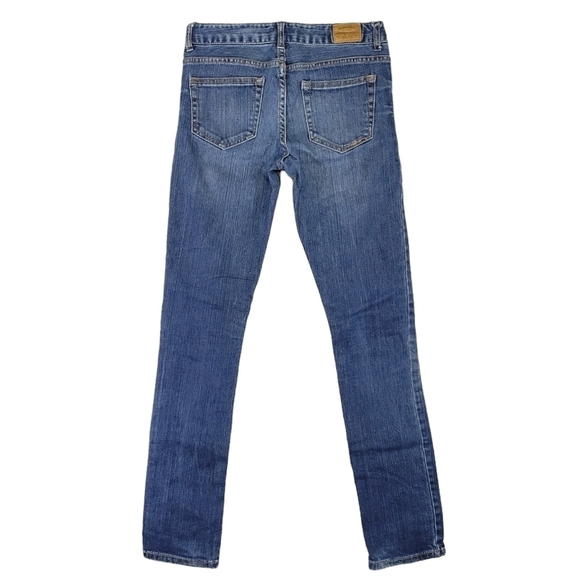AEROPOSTALE Womens Ultra Skinny Blue Jeans Size 1/2 Regular - Picture 3 of 10